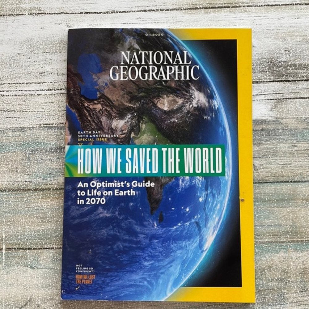 2/$15 ?? National Geographic “ Earth Day 2070” Special Edition magazine